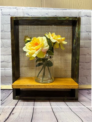 Wall shelf decor 18X11.5