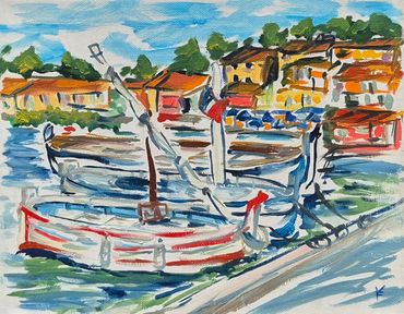 Afternoon in Cassis
Limited Edition Giclée Print
11"x14"
$150
Contact me: 4handarts@gmail.com