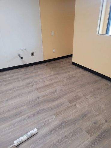 New flooring install LVP hardwood