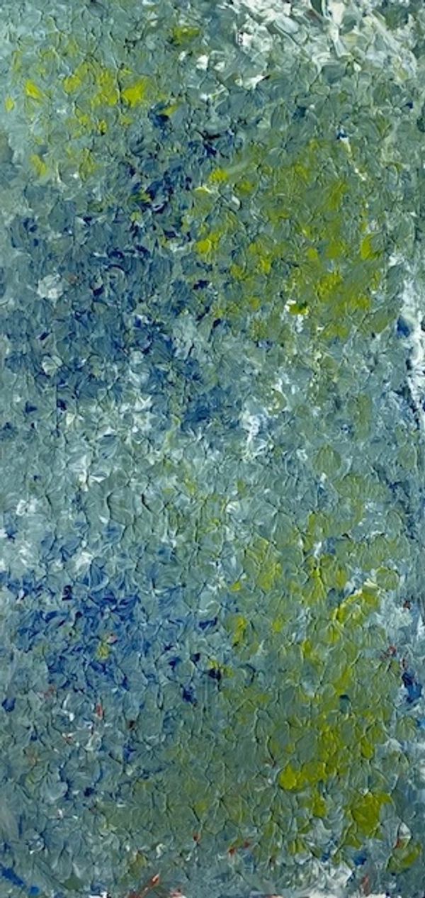 Blue Green Paint