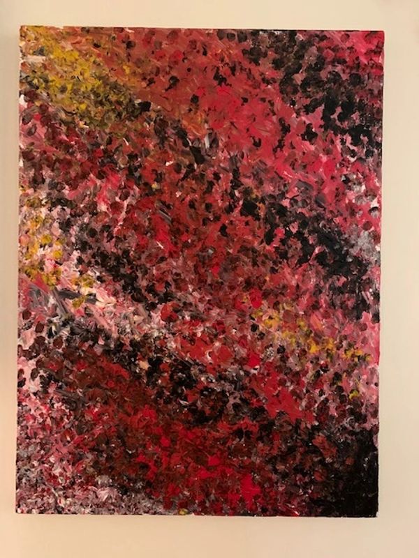 Red Finger Paint