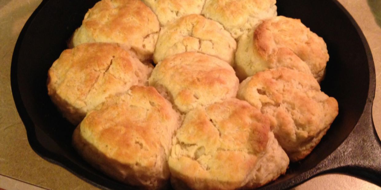 Homemade Sourdough Discard Biscuits