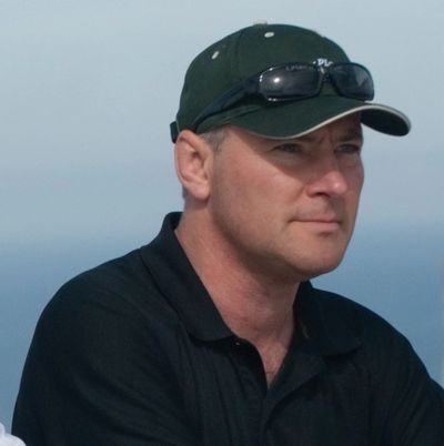 GOLF ARCHITECT STEVEN MCFARLANE ON SITE