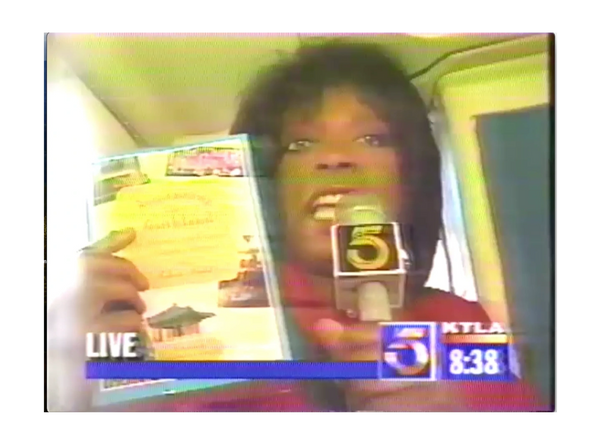 Gayle Anderson "KTLA Morning News" with Romancing the Southland book