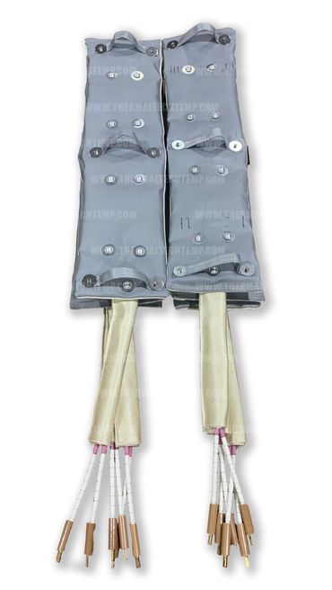 Back of Insulated Flexible Ceramic Pads