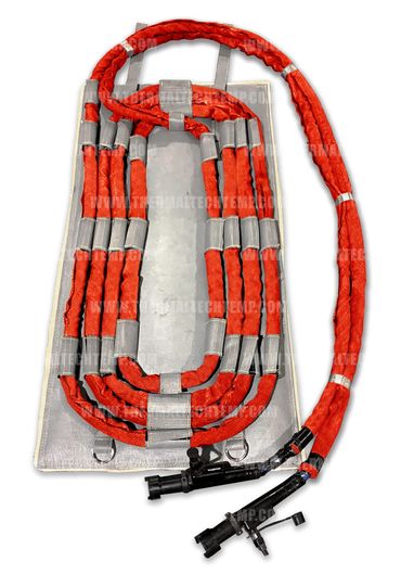 Induction Blanket With A Loaded Coil Covered In Tuffsleeve 2.0