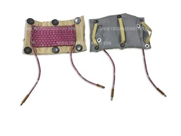 front and back of insulated flexible ceramic pad