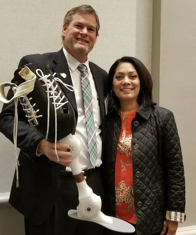 Founder Brian Copes, and   Deputy Assistant Secretary Dr. Lisa Ramírez, U.S. Department of Education