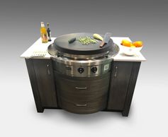 outdoor wok griddle hibachi