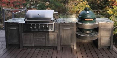 green egg ceramic smoker stainless steel bbq