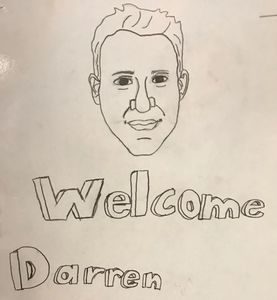 Welcome breakfast for a talented and inspiring author