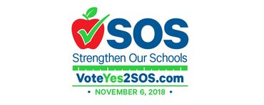 The logo for a campaign to raise funds for repair and upkeep of local schools,