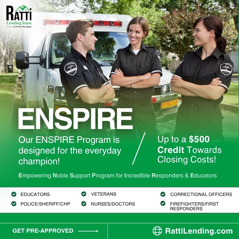 home loans for First Responders, Teachers & Essential Worker