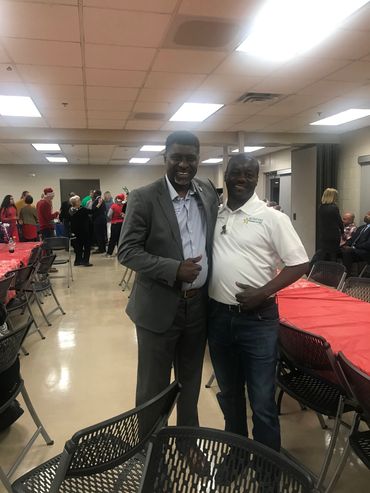 Ocoee Commissioner - District 4 George Oliver is with Orange County Sheriff Candidate Eric McIntyre