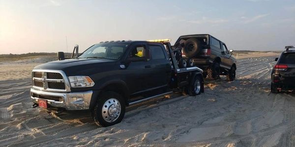 Anything can happen when you drive on the beach, make sure your protected