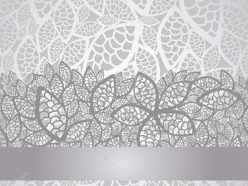 Silver Leaf  - pillowcase / tension backdrop