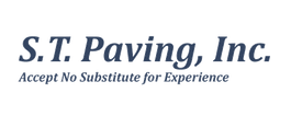 S.T. Paving, Inc.
Accept No Substitute for Experience