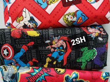 Fabric Face Mask Super Hero
Superman, Wonderwoman, Thorn, Batman.