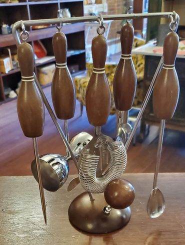 Bowling Themed Bar Tools