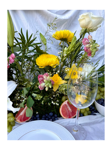 tablescape dinner party