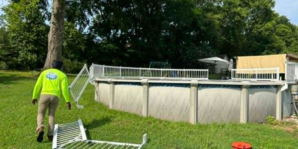 Above ground pool removal near me