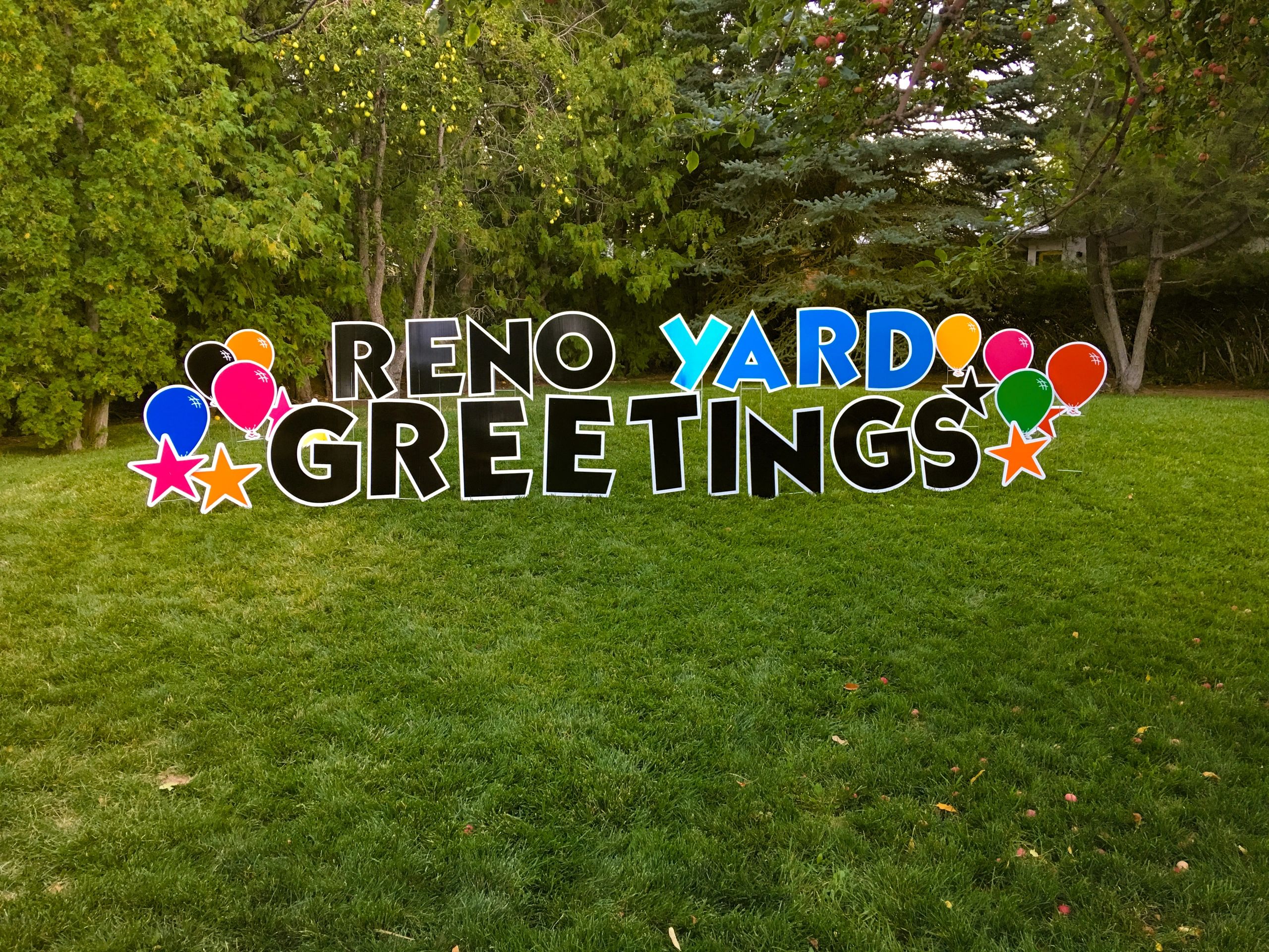 Reno Yard Greetings Yard Greeting, Yard Signs reno yard greetings