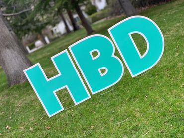 Mint Happy Birthday set