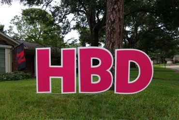 Pink Happy Birthday Set