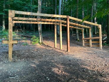 incline/decline monkey bars