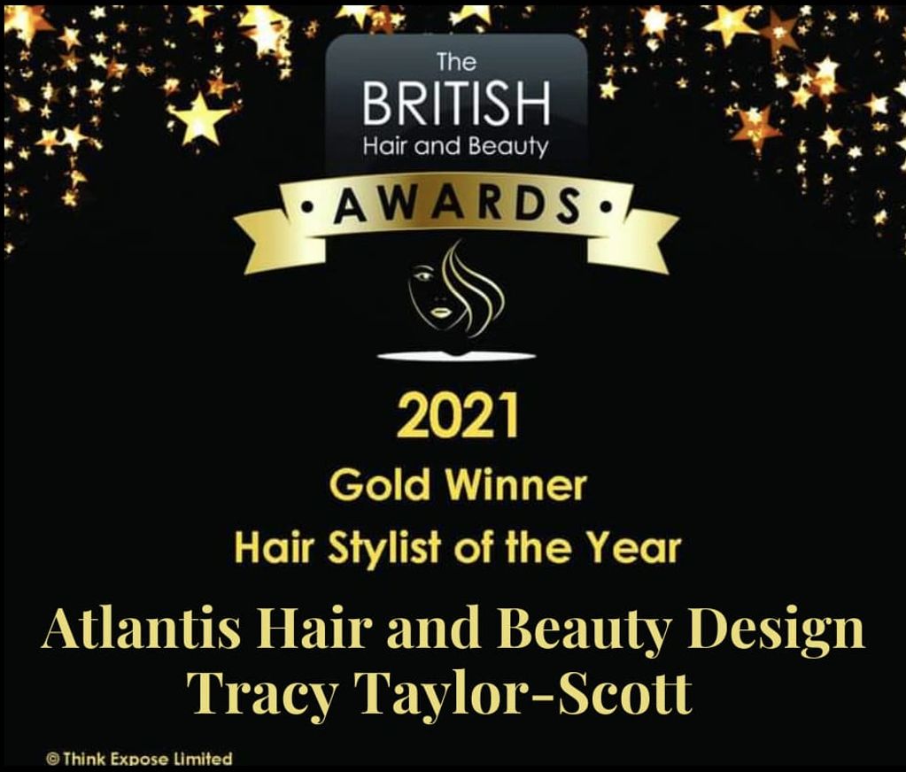Hair stylist of the year Tracy Taylor-Scott British hair and beauty awards 