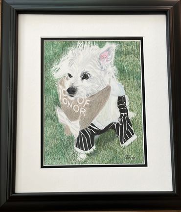 “Joey “- Dog of Honor- commission