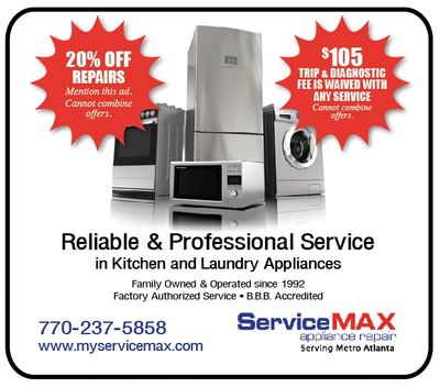  exclusive coupons only here  appliance repair servicemax