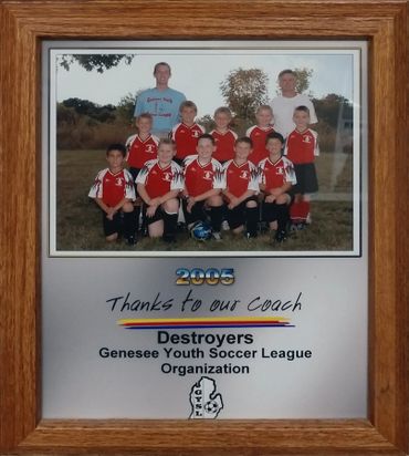 Sponsors of the 2005 Genesee Youth Soccer League Organization
