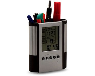 LAPICERO RELOJ Y TERMOMETRO