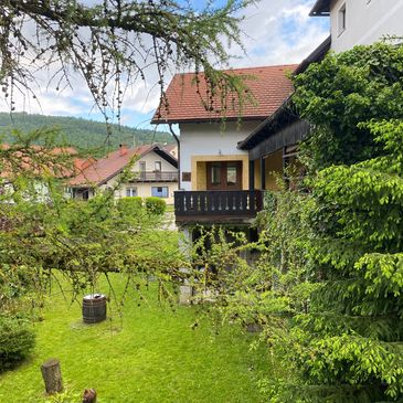 Krka River Lodge Garden, Slovenia