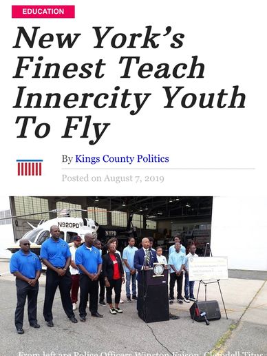 New York's Finest Teach Inner-city Youth to Fly