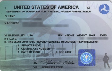 The US Airmans Certificate
