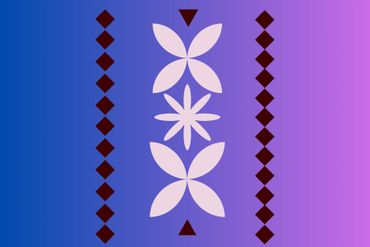 Designed by MoanaSina Creations LLC. The patterns were designed with the tapa or siapo in mind.