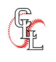 Clifton Little League Logo.  Block C L L letters on top of a baseball