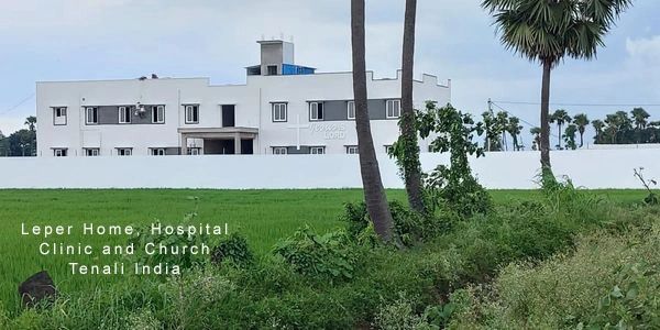 Leper home and hospital. Tenali, India