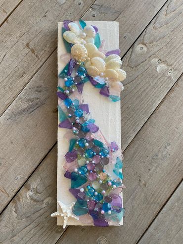 Mermazing Mermaid tail Resin Art