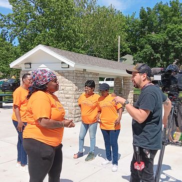 Celebration of our success helping bring Ashland Park a Sprayground for the community children paren