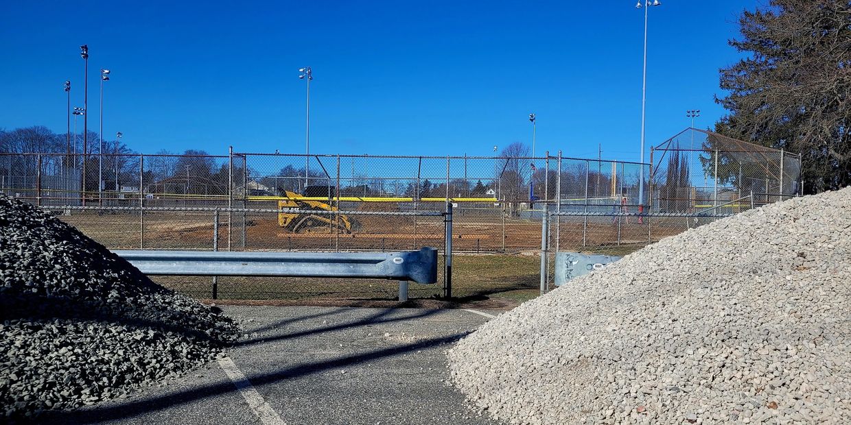 Turf Base material used under plastic turf on a turf playing field