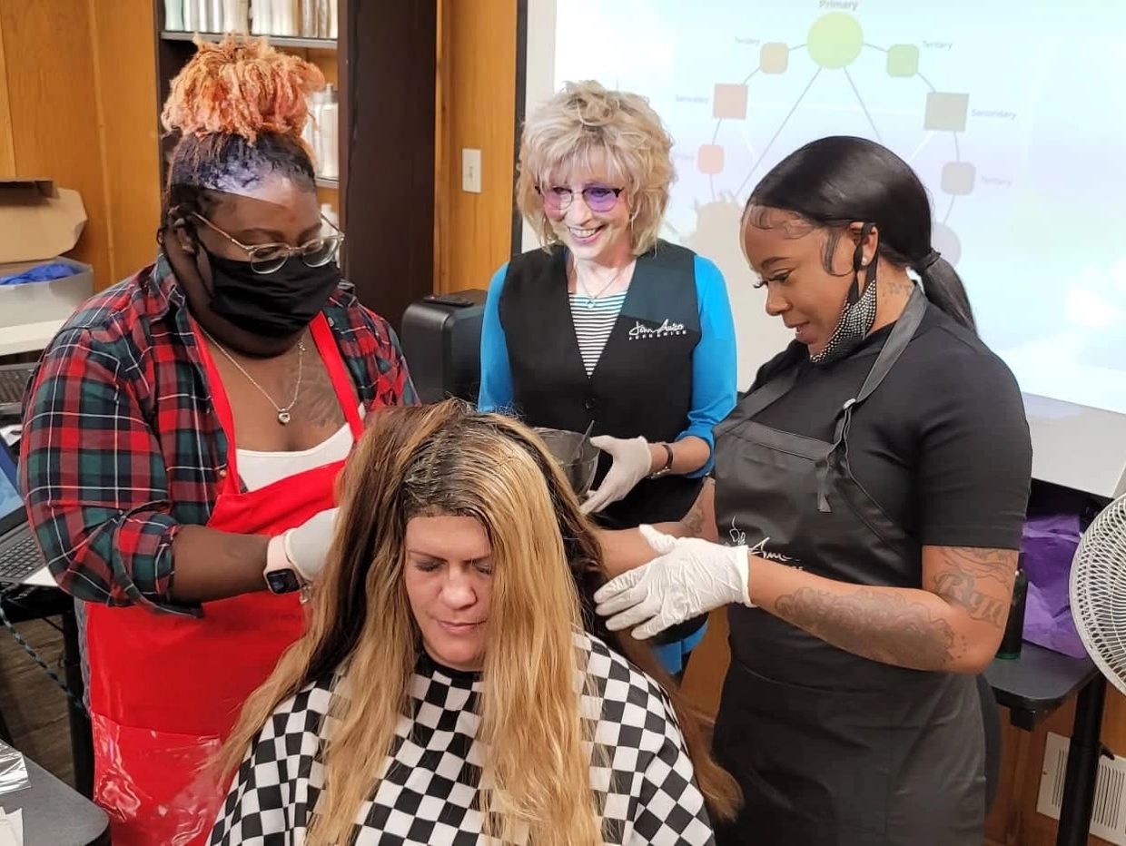 John Amico hands on Education class