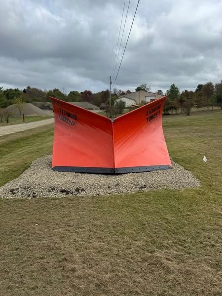 Large Old Style V Plow