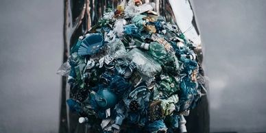 PURE hair products avoid land waste plastic, proudly supported by BOHO Organic Hair Salon Byron Bay.