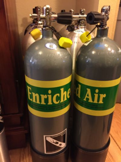 Extend your bottom time with enriched air nitrox.