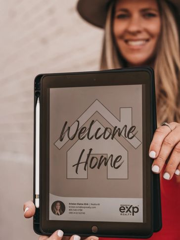 image of a sign welcoming you home