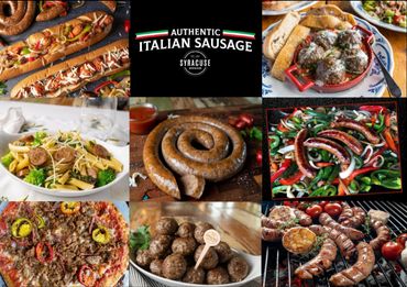 ad featuring Syracuse Italian Sausage