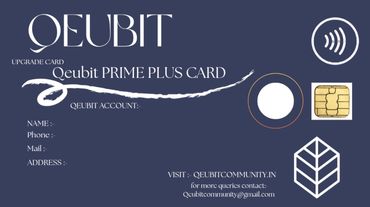 Qeubit PRIME PLUS CARD